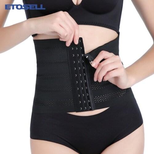 Slimming Belt Waist Trainer Female Bamboo Fiber High Waist Body Shapers Women Girdle Corset Slimming Modeling Straps Shapewear