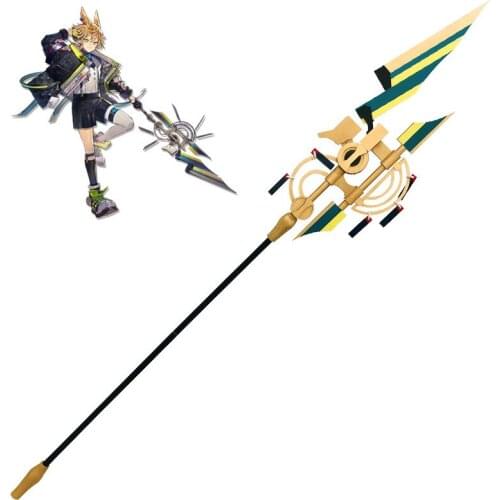Game Arknights Leonhardt Cosplay Prop Weapon Replica Props Caster Cosplay Weapons for Halloween Carnival Party Toys for Teen