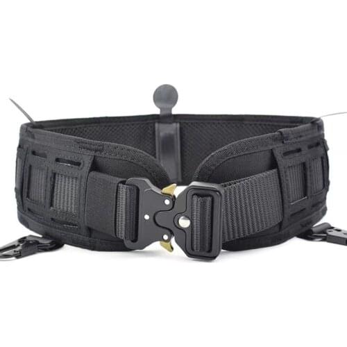 Tactical Belt Molle War Battle Military Nylon Girdle Adjustable SWAT Army Waistband Support Removable CS Working Hunting Belt