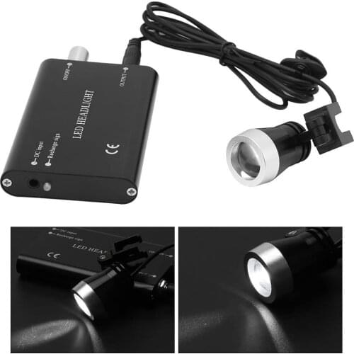 CE Approved Portable LED Dental Headlight for Lab Surgical loupes