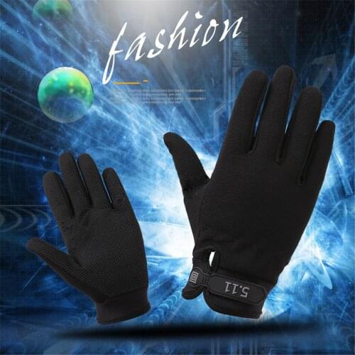 Cycling Gloves Full Finger Mountain Bike Bicycle Breathable Sweat Absorbent Protective Gloves Outdoor Sports Climbing Equipment