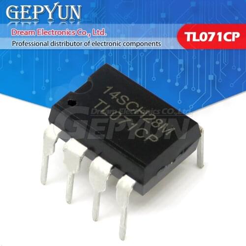 10PCS TL071CP DIP8 TL071 DIP-8 071CP DIP TL071C Operational Amplifier New Original