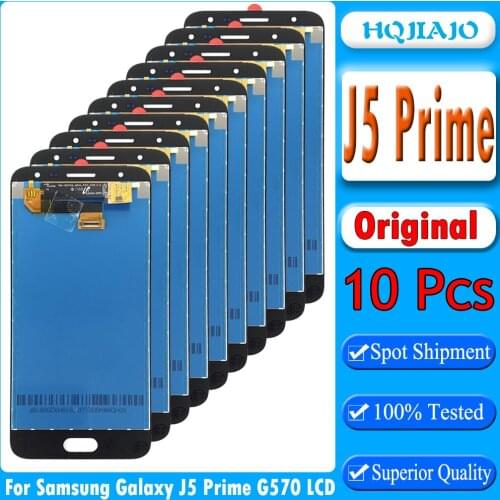 10PCS LCD Screen For Samsung Galaxy J5 Prime J5P G570 Touch Screen Digitizer LCD Display For Samsung J5 Prime J5P G570 AMOLED