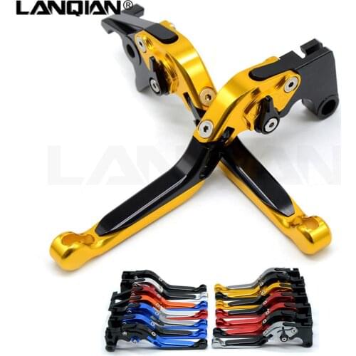 19 Colors For SUZUKI DL650/V-STROM 2004-2010 CNC Motorcycle Adjustable Folding Brake Clutch Levers With V-STROM LOGO DL 650
