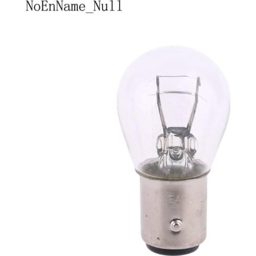 2pcs P21/5W S25 12V21/5 BAY15D Car Clear Glass Lamp Brake Tail Bulb Car Indicator Halogen stop Lamp brake bulbs