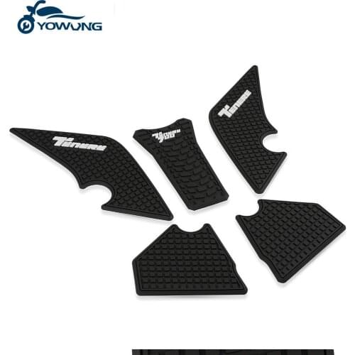 Motorbike Accessories 3D Rubber Sticker Gas Fuel Oil Tank Pad Protector Cover Decals Case For Yamaha Tenere 700 2019 2020 2021