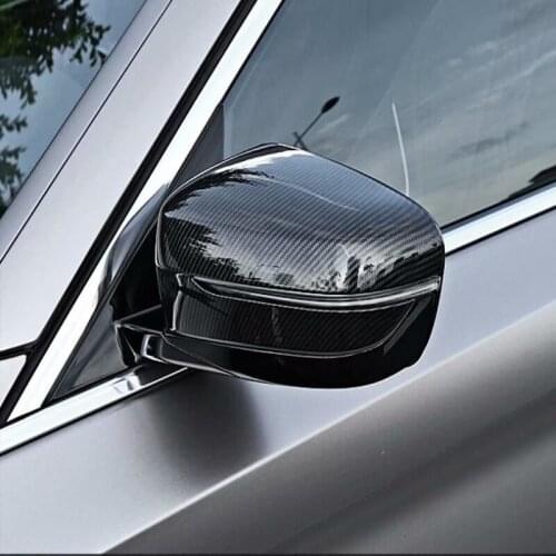 Car Styling For BMW 5 Series G30 2017 2018 Carbon fiber ABS Matte Glossy Car Rearview Side Door Mirror Cover Trim