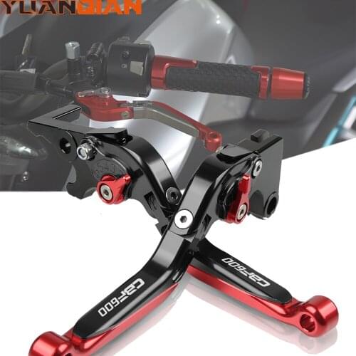 CB600F Motorcycle CNC Folding Extendable adjustable Brake Clutch Levers For Honda CB600F CB 600F CB600 CB 600 F 1998-2006 2005