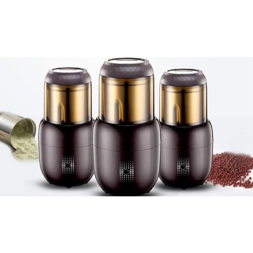 Coffee Grinders Grinding mill small dry sanqi powder machine household super fine grain flour milling grinder. NWE