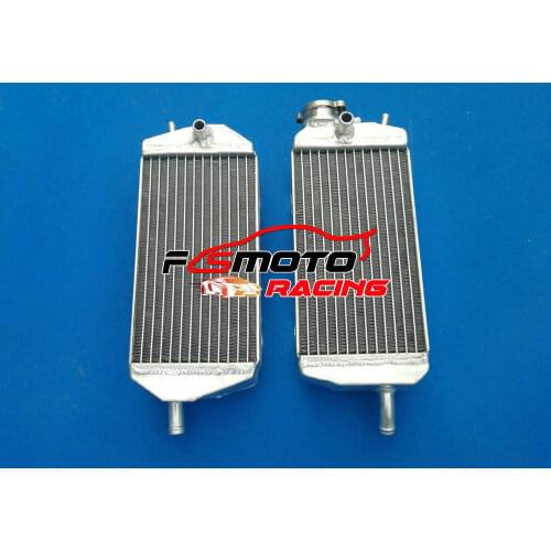 Left & Right Side Aluminum Radiator For Gas Gas MX/SM/EC 200/250/300 2007-2017 E/F/R/4T/Hobby/Replica GasGas 2016 2015 2010