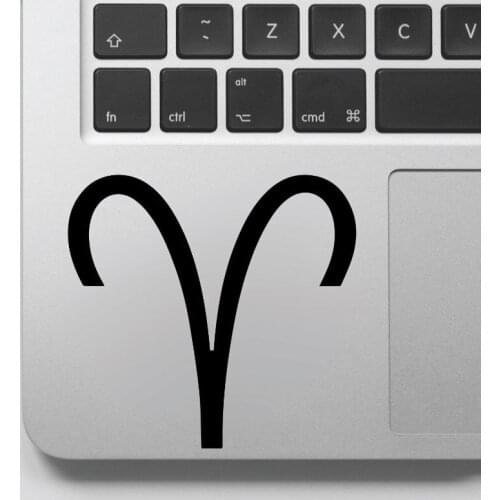 Aries Zodiac Sign Decal, Aries Zodiac Sign Sticker,For Laptop Computer Home Logo Waterproof Art Vinyl Mural GA176