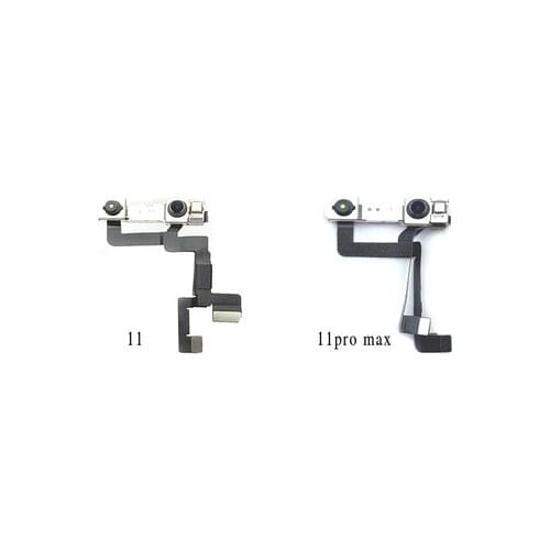 Original For iPhone 11 pro max Front Small Face Camera With Light Proximity Sensor Flex Cable Ribbon Repair Part