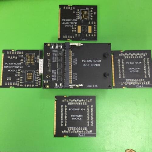 Pc-300 FLASH MULTI BOARD pc3000 flyboard adapter data recovery tool