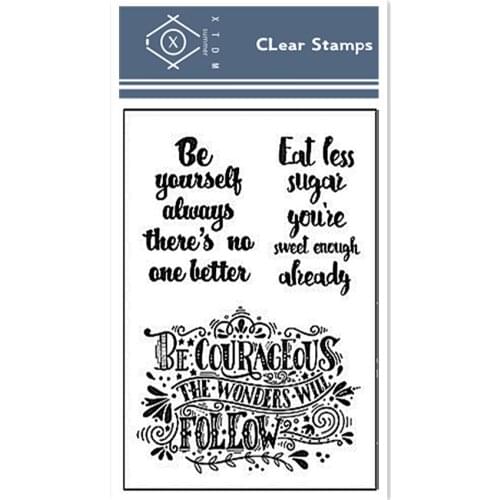 11*16cm dialog words Transparent Clear Stamps / Silicone Seals Roller Stamp for DIY scrapbooking photo album/Card Making