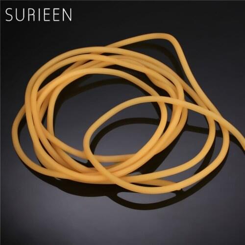 3mmX5mm 3M Slingshots Rubber Band Natural Latex Rubber Surgical Band Tube Tubing Elastic Part 3050 Hunting Sling Shot Catapults