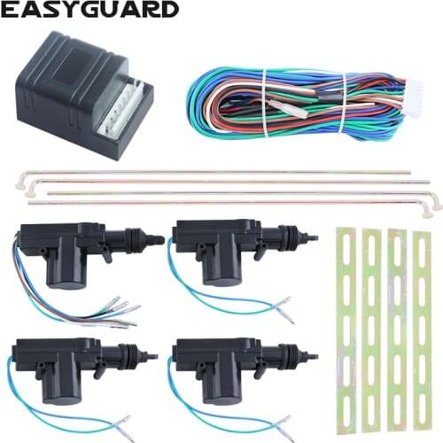 In stock! EASYGUARD Universal quality 1 control 3 central door locking system DC12V compatible with all car alarm system