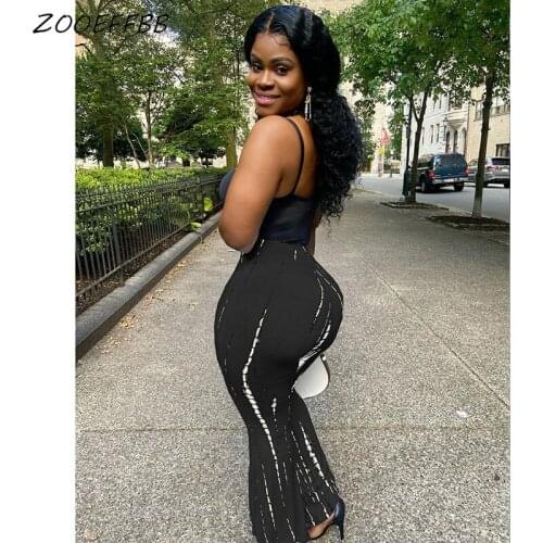 ZOOEFFBB Sexy High Waist Flare Pants Y2k Fall Bell Bottom Sweatpants Vintage Stretch Wide Leg Trousers Plus Size Women Clothing