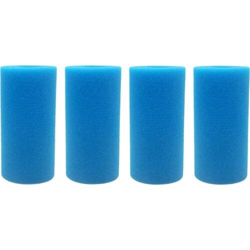 4 Pcs Filter Sponge,Pool Filter Cartridge,Type A Reusable Washable Filter Sponge,Sponge Filter Cartridge for Intex A CNIM Hot