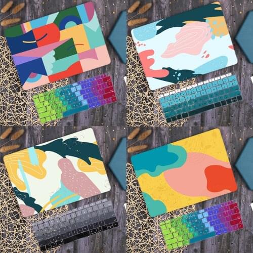 Colorful Plastic Hard Laptop Case For MacBook Air Pro Retina 11 12 13 15 16 inch 2020 Touch ID A2337 A2179 A2338 A2289 A2141
