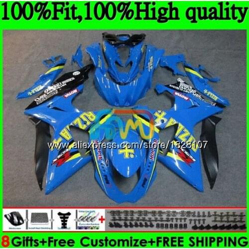 K9 For SUZUKI GSXR-1000 GSXR 1000 09 10 11 12 13 15 16 44BS.23 GSXR1000 2009 2010 2011 2012 RIZLA Blue 2014 2015 2016 Fairing