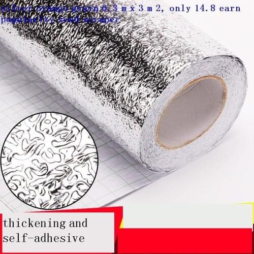 Duvar Kagitlari Oil-proof Sticker Pared Tapiz Waterproof Wall Paper Home Decor Papel De Parede Oil Proof Kitchen Wallpaper Roll