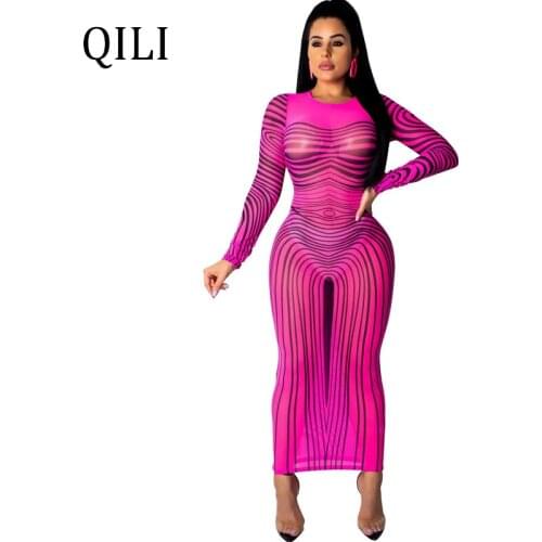 Женские стильные платья Qili China At AliExpress