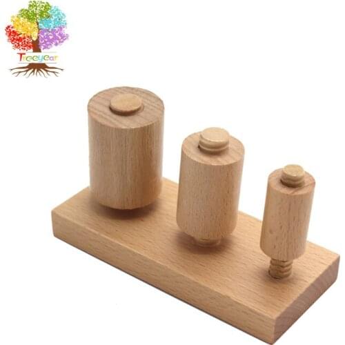 Treeyear Montessori Screw Board for Kids Montessori Materials Basic Skills Educational Learning Toys for 3 4 5 Year Old