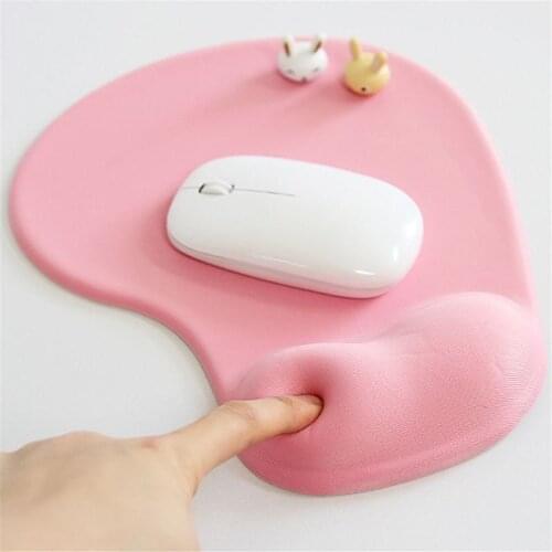 Comfort Mouse Pad with Wrist Rest Protect Thicken Soft Silicone Mouse Pad for Computer Laptop Notebook Mice Mat Desk Gaming Pad