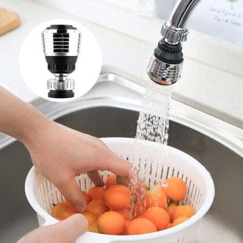 360 Degree Diffuser Swivel Kitchen Accessories Bathroom Gadgets Splash-proof Water-saving Shower Cleaning Fruit Vegetable Tools