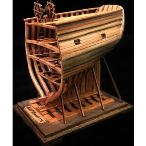 1:128 Mini Druid Series One: Tail section ship model building kit