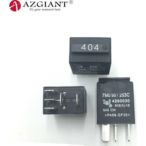 1/2PCS original No. 404 car relay for Volkswagen Audi Lavida Polo New Passat Tiguan 7M0 951 253 C