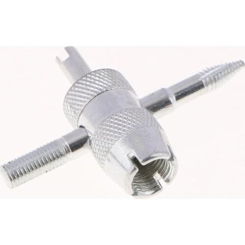 21X Metal Tire Valve Stem Core Set with Head Valve Core Remover Orange Tag