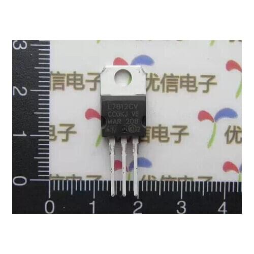 Free shipping L7812CV Power IC / L7812CV O-220 regulator IC / three-terminal voltage regulator circuit