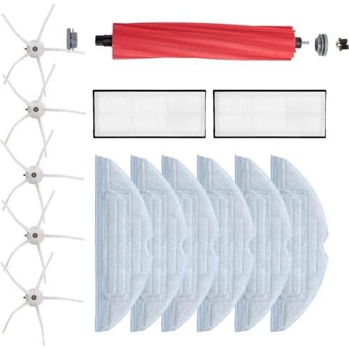 Microfiber Mopping Cloths Main Brush HEPA Filter for Xiaomi Roborock T7 T7S T7plus T7Splus S7 and S7Max S70 S75 Parts