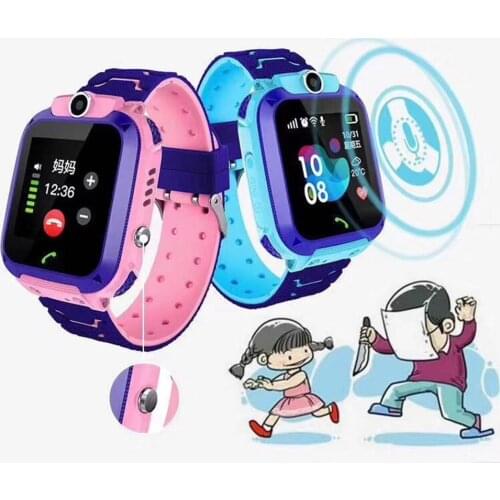 Q12 Kids Smart Watch Waterproof IP67 SOS Antil-lost phone watch Baby 2G SIM Card Call Location Tracker child Smartwatch PK q15