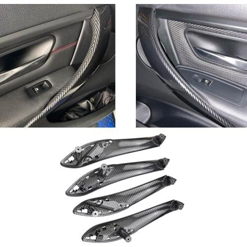 For BMW F30 F31 F32 F33 F34 F35 F36 F80 3 series 2012-2019 Full set Interior Inner Door Handle Pull Trim Cover