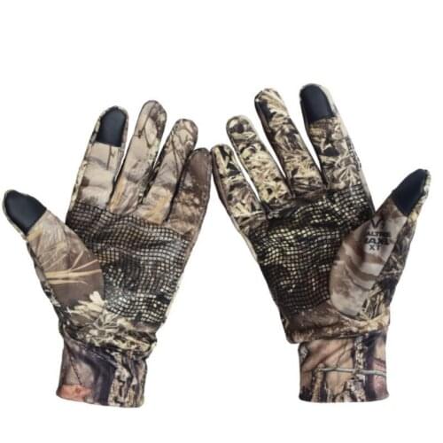 Cool Fishing Sports Camouflage Touch Screen Gloves Fashion Men and Women Europe and America Warm Riding Sports Gloves