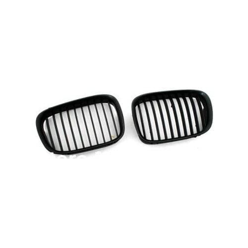 Euro Style Matte Black Front Grille For BMW E39 Pre-facelift 5 Series