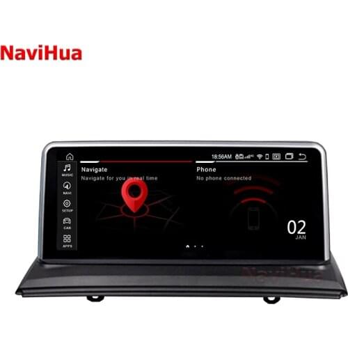Navihua Android 9.0 IPS screen PX6 car radio player gps navigation auto multimedia System For BMW 1 Series E81/E82/E87(2004-2011