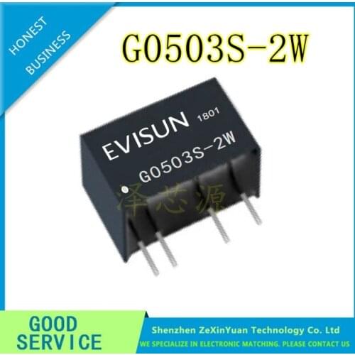 2PCS G0503S-2W G0505S-2W G0509S-2W G0512S-2W G0515S-2W G0524S-2W SIP-4 NEW Power module