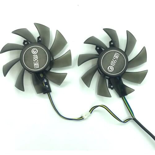2 Pçs/lote P106 GA82S2H Para GALAX GTX1060 Fan Cooler Para Placas Gráficas GeForce GTX 1060 OC KFA2 como substituição Do Ventila