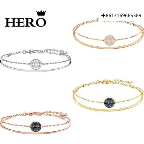HERO Original Copy High Quality 1:1 SWA Multi-Color Demon Eye Gold-Plated Double Bracelet With Logo Free Envelope Mail