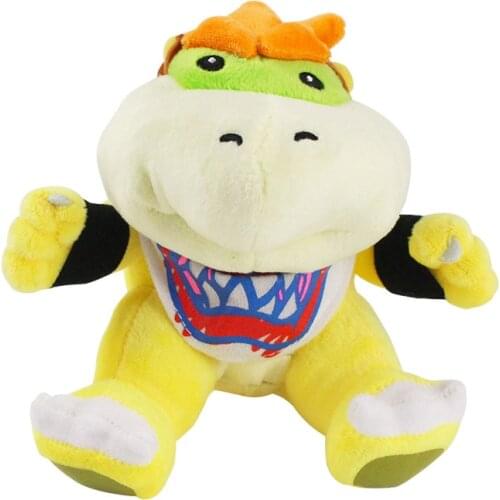 18cm 10pcs/Lot Anime Super Mario Koopa Bowser BB Plush Toys Soft Stuffed Cartoon Doll Gifts