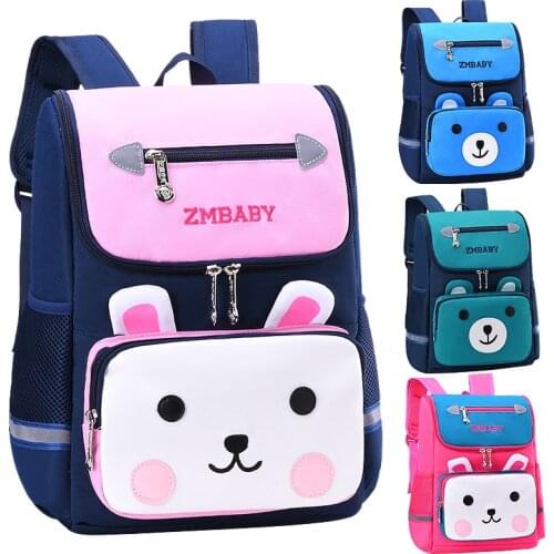 New Style Young STUDENTS Cartoon Bag 3-6-12 a Year of Age CHILDRENS School Bags Kindergarten Cute Small Bookbag