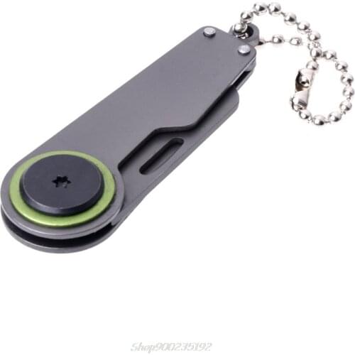 Tactical Mini Pocket Folding Knife Survival Portable Camping EDC Key Chain Tool Jy22 20 Dropship