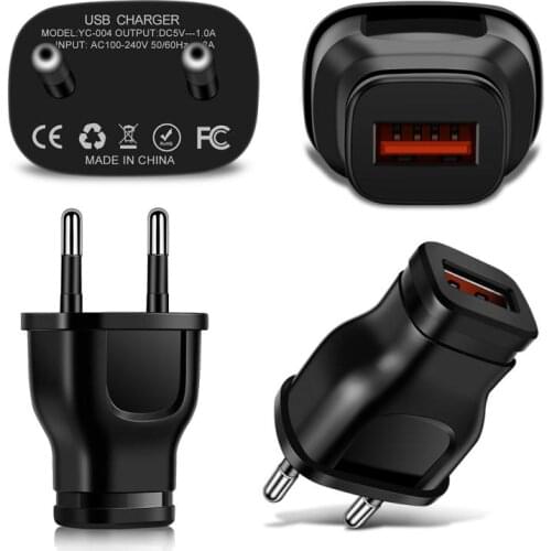 USB Single Port Direct Charging Mobile Phone Charger Smart USB Universal Travel Charging Plug Small Plug 1A-mobile Phone Charger