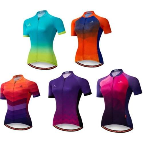 Miloto Women’s girls Summer Short Sleeve Cycling Jersey Bicycle Road MTB bike Shirt Outdoor Sports Ropa ciclismo Clocthing