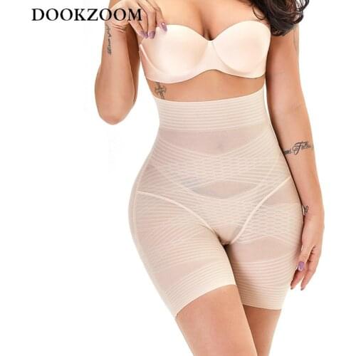 Butt Lifter Women Slimming Tummy Control High Waisted Panties Briefs Shapewear Underwear Body Shaper Thigh Slim Mid-Thigh Thin