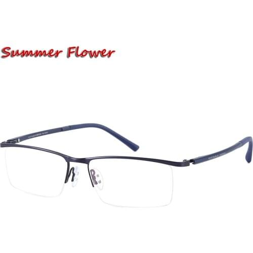 148 mm Wide Large Prescription Glasses Frame Titanium Alloy Men Myopia Glasses Frames Top Quality Eyeglasses
