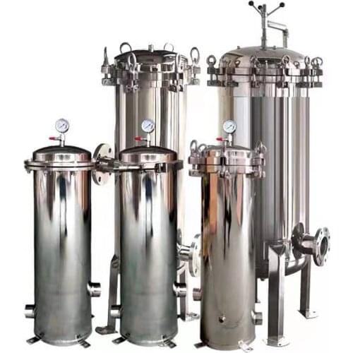 304 stainless steel pre PP cotton 20 inch precision security water treatment filter